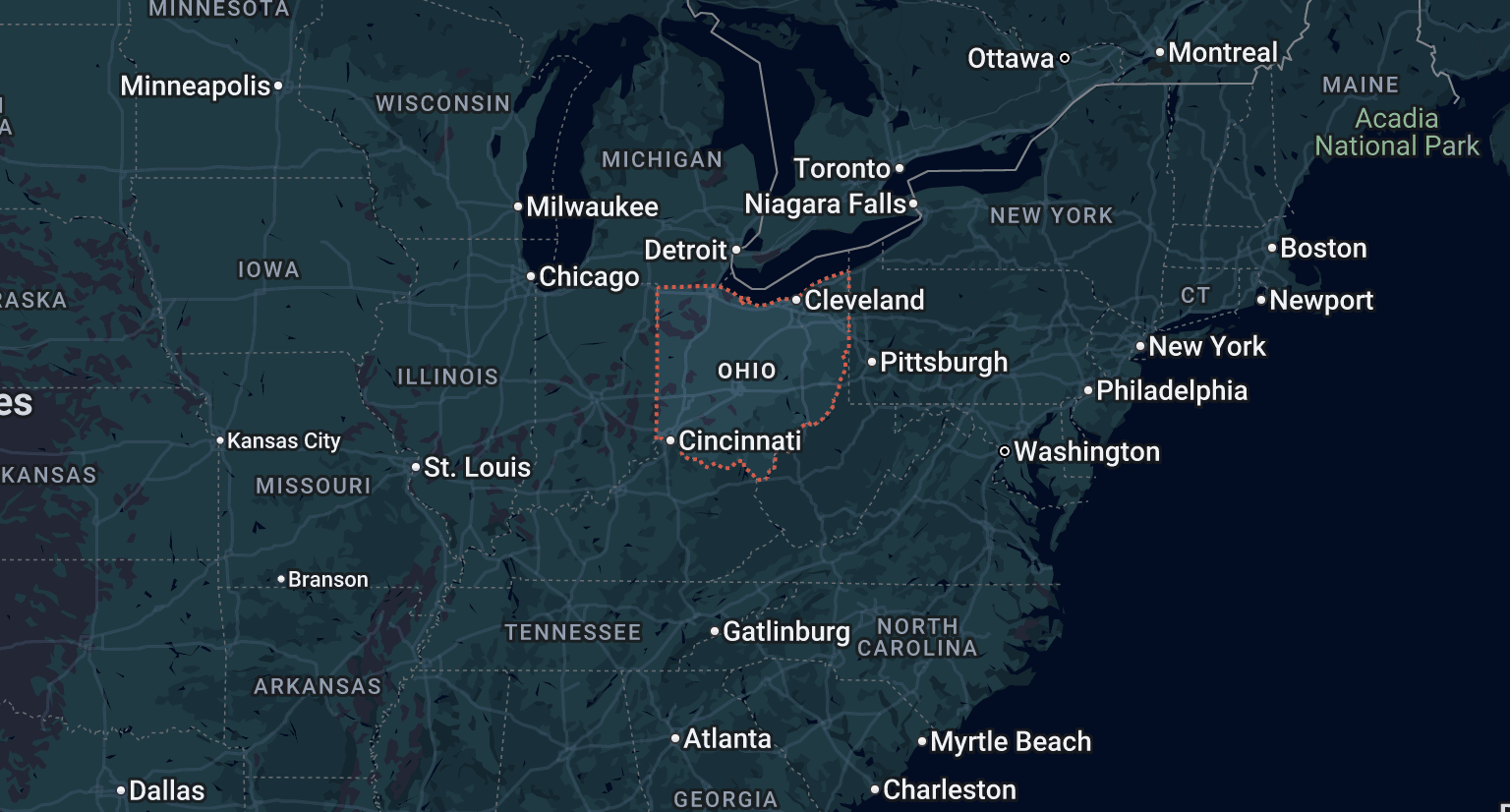 Office location map